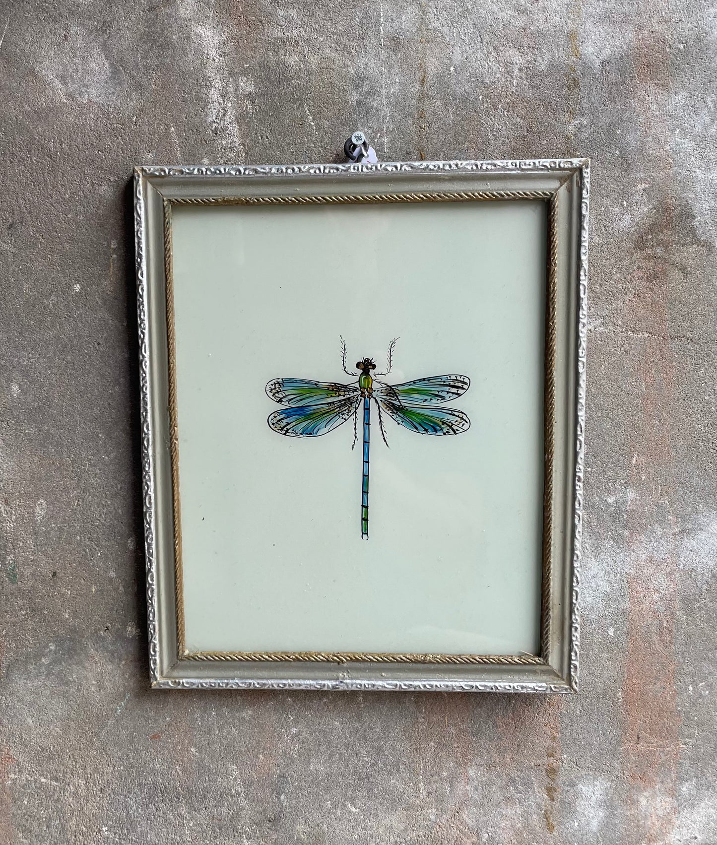 Schilderij Libelle