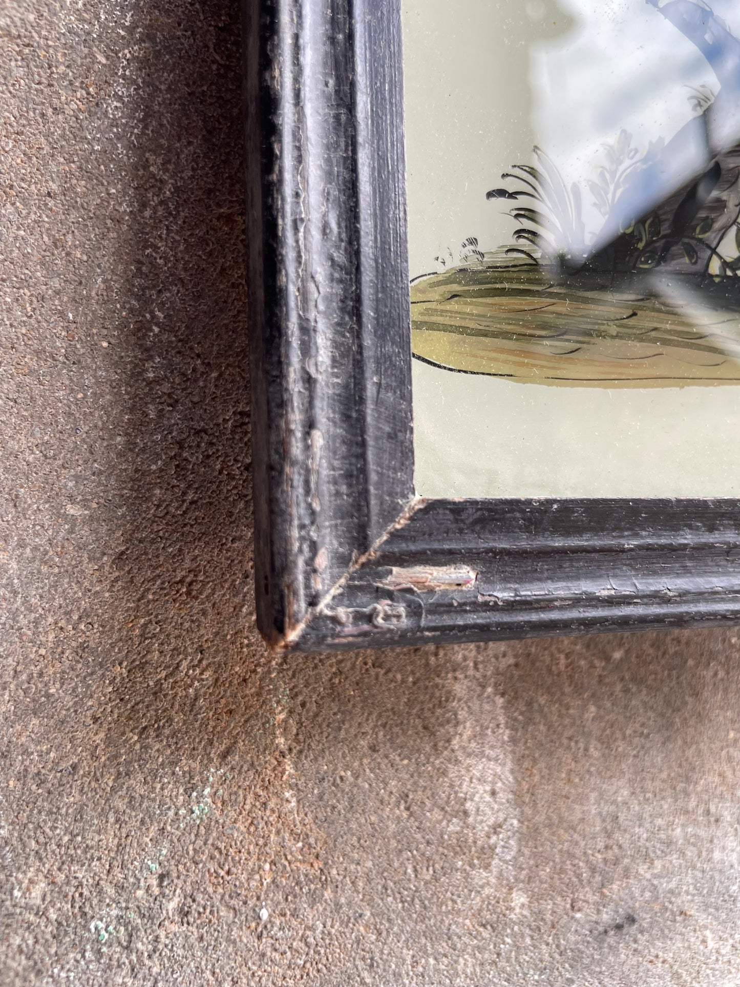 Schilderij de rode kardinaal