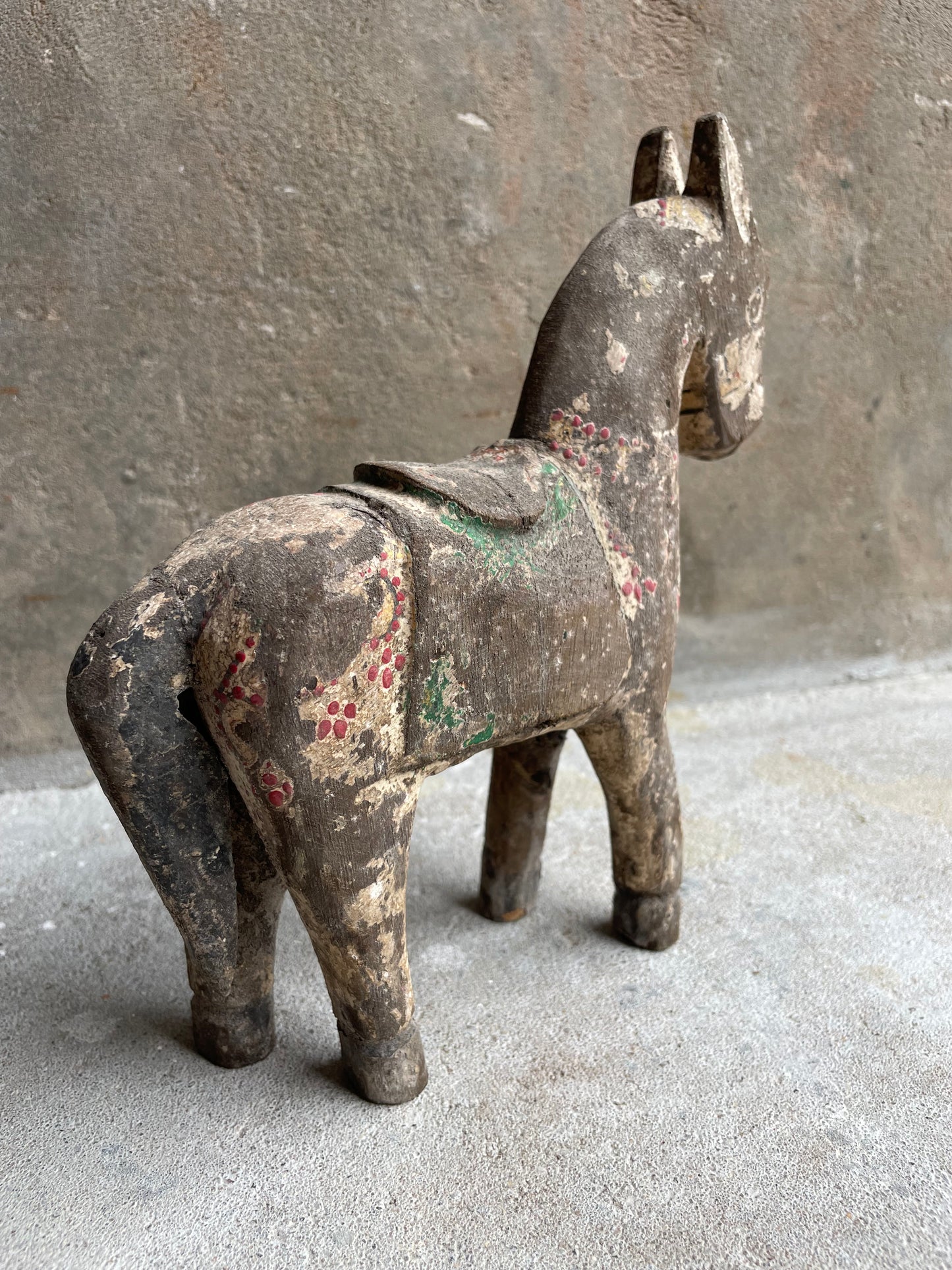 Oud paard uit India