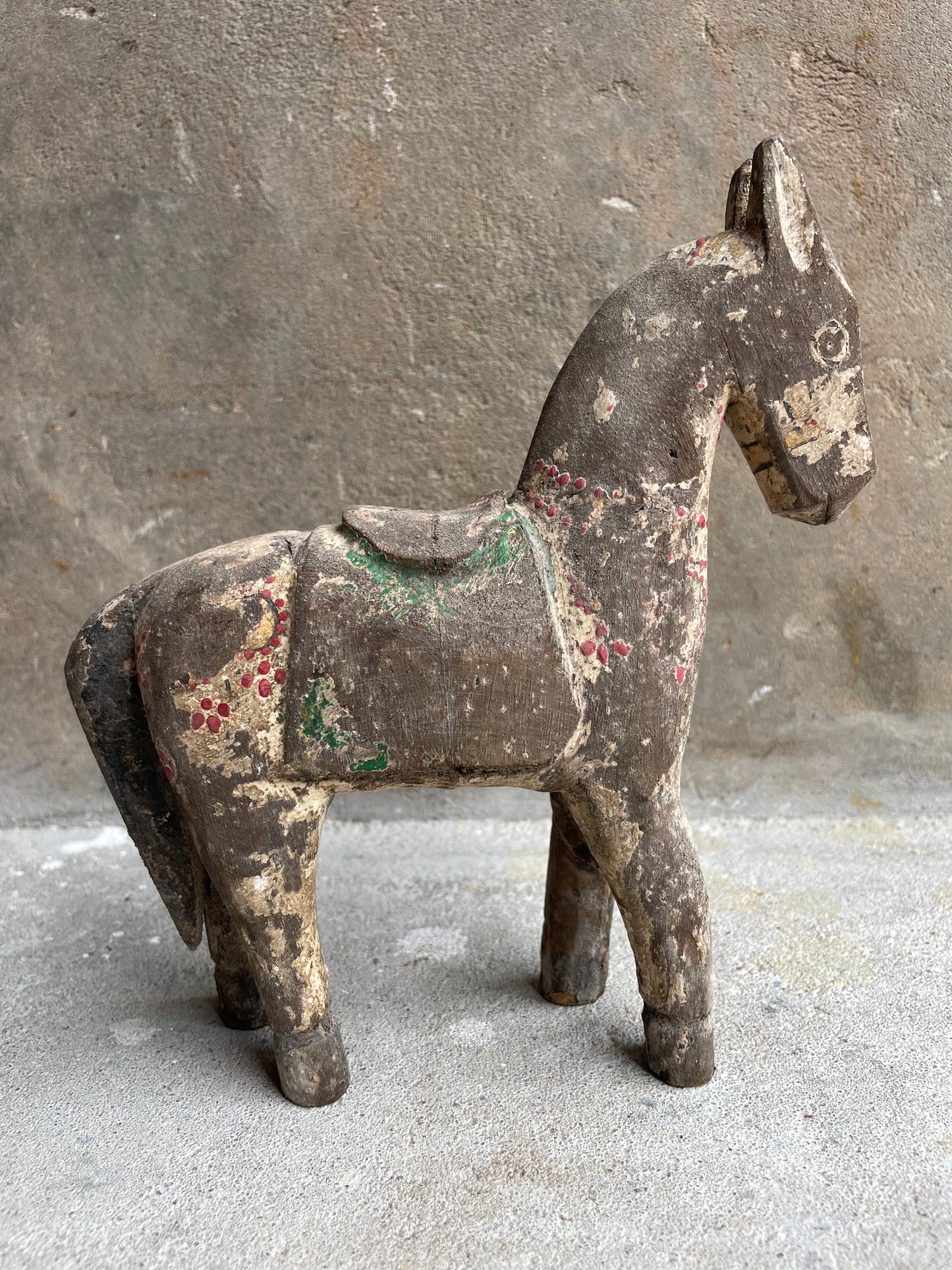 Oud paard uit India