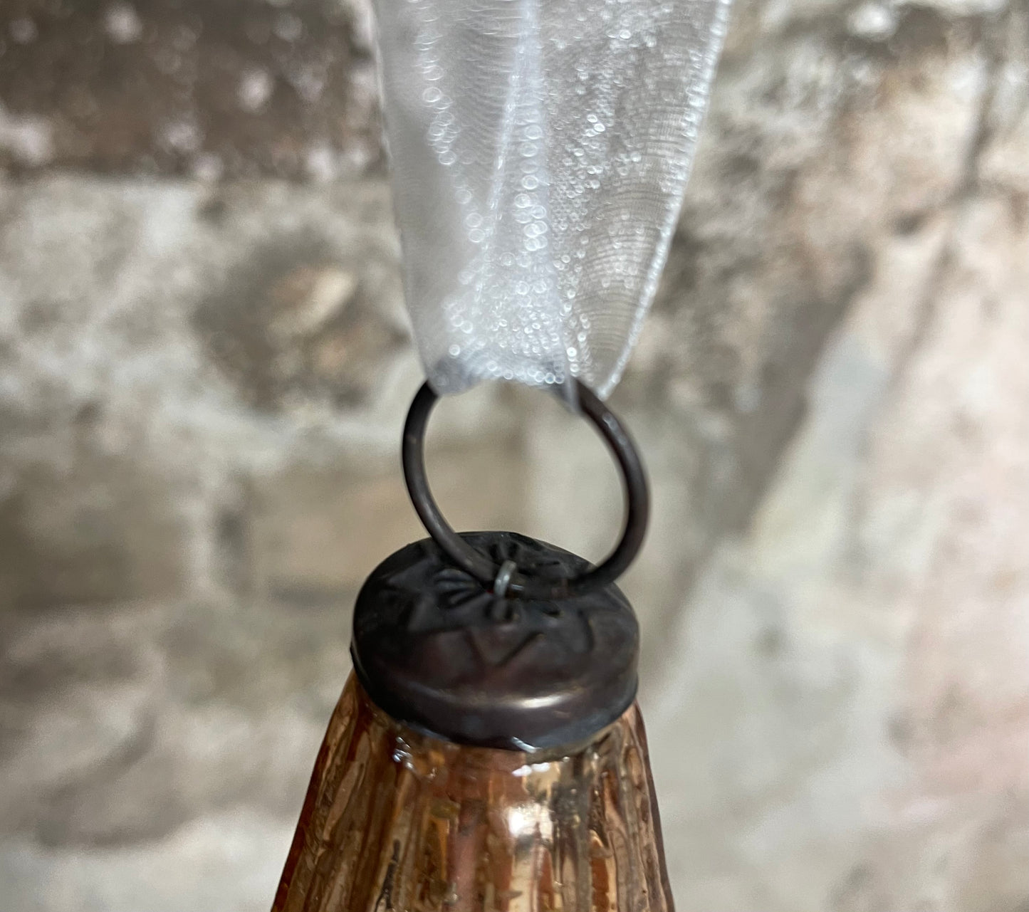 Kerstbal kegel klein