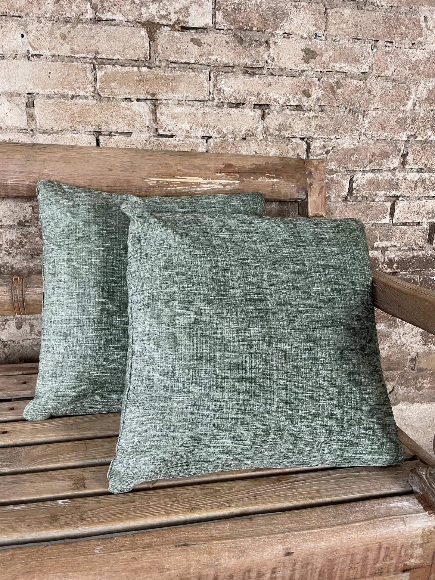 Kussen willow pillow ice green
