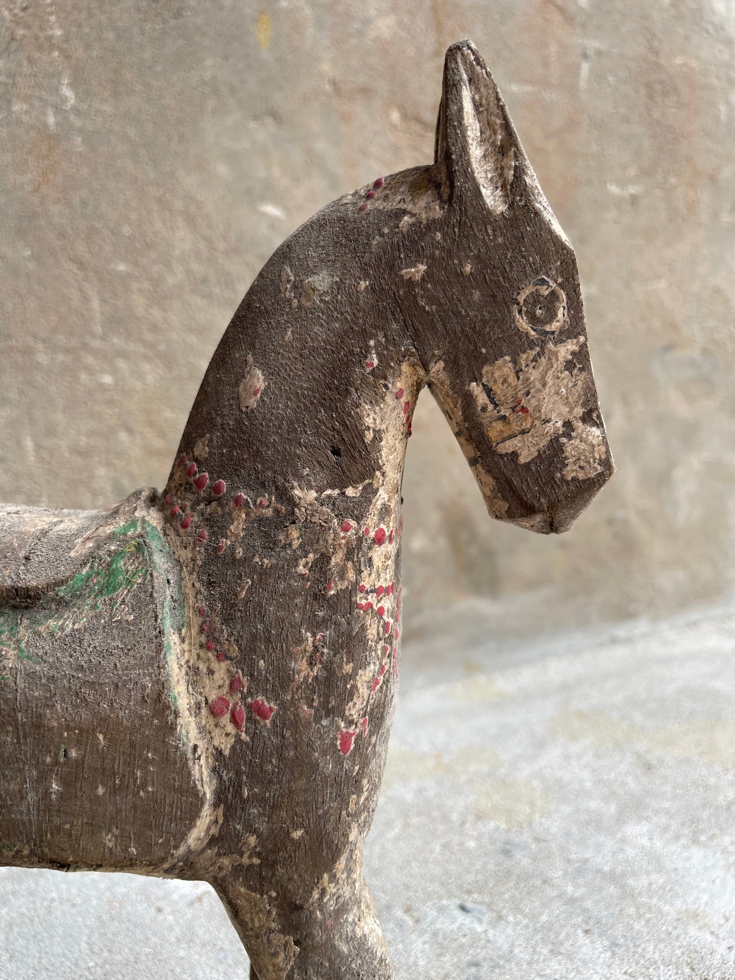 Oud paard uit India