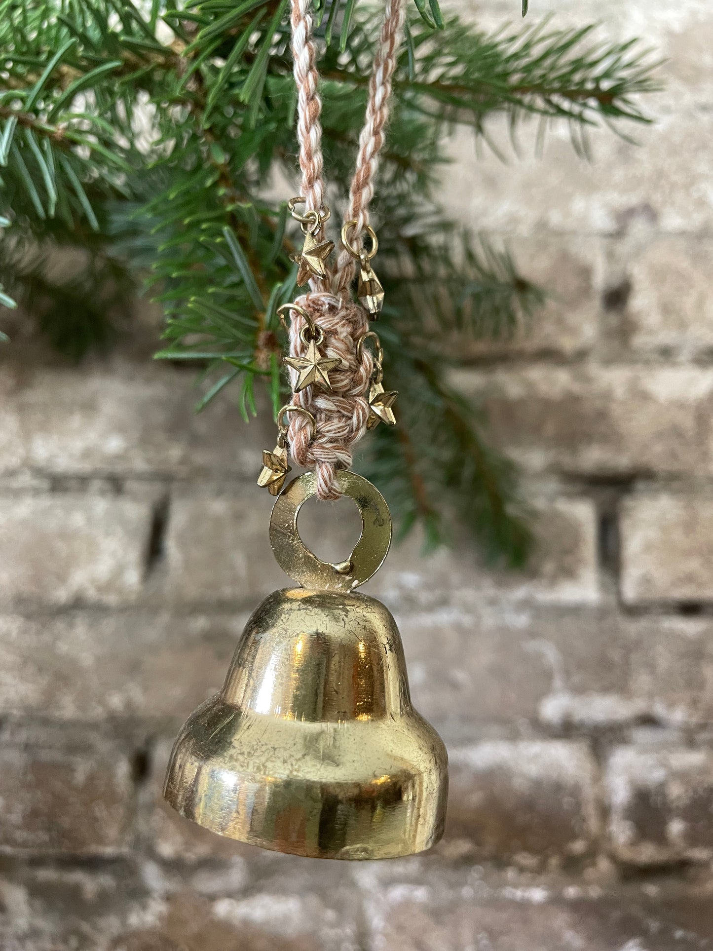 Kerstbel met sterren