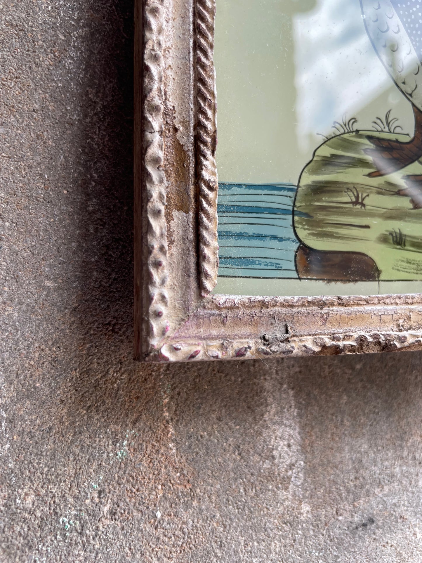 Schilderij ijsduiker