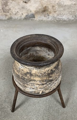 Wankelpotje op statief