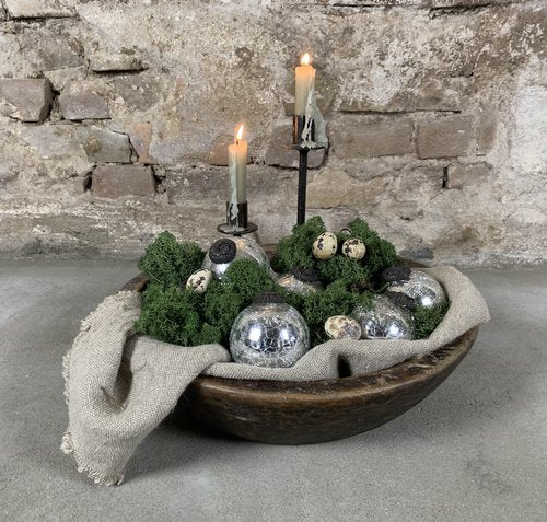 Zware glazen decoratieve ballen