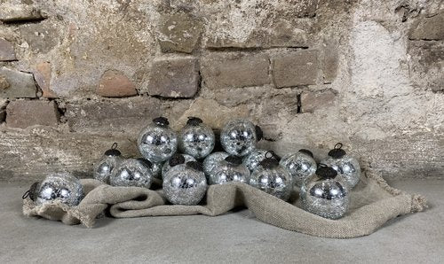 Zware glazen decoratieve ballen