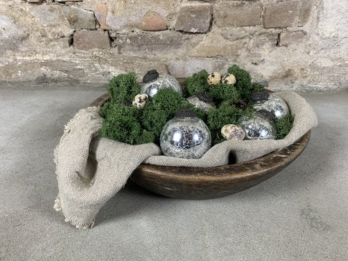 Zware glazen decoratieve ballen