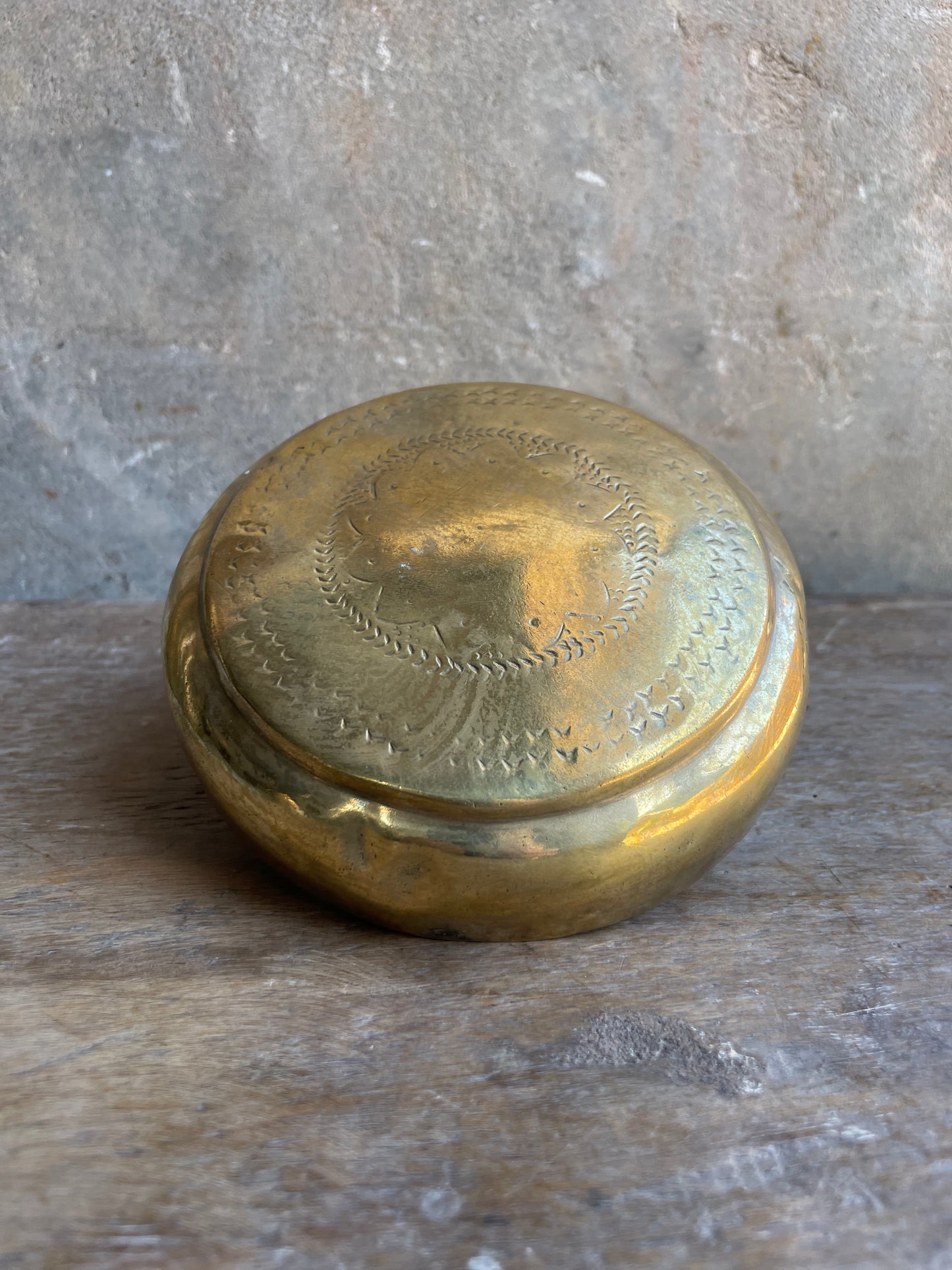 Brass Chapati box