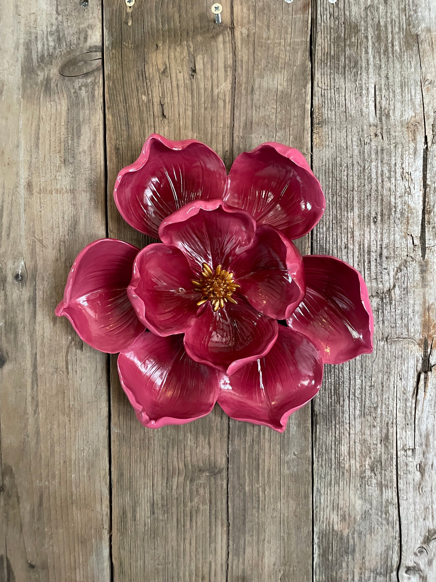 Wanddecoratie bloem