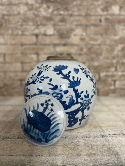 Chinese gemberpot old finish