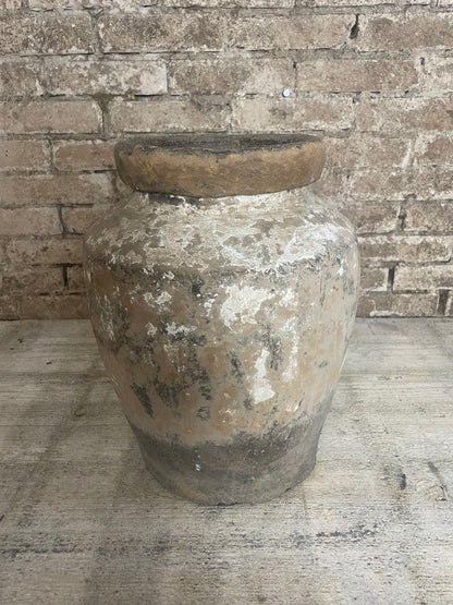 Handgemaakte Indiase aardewerk kruik