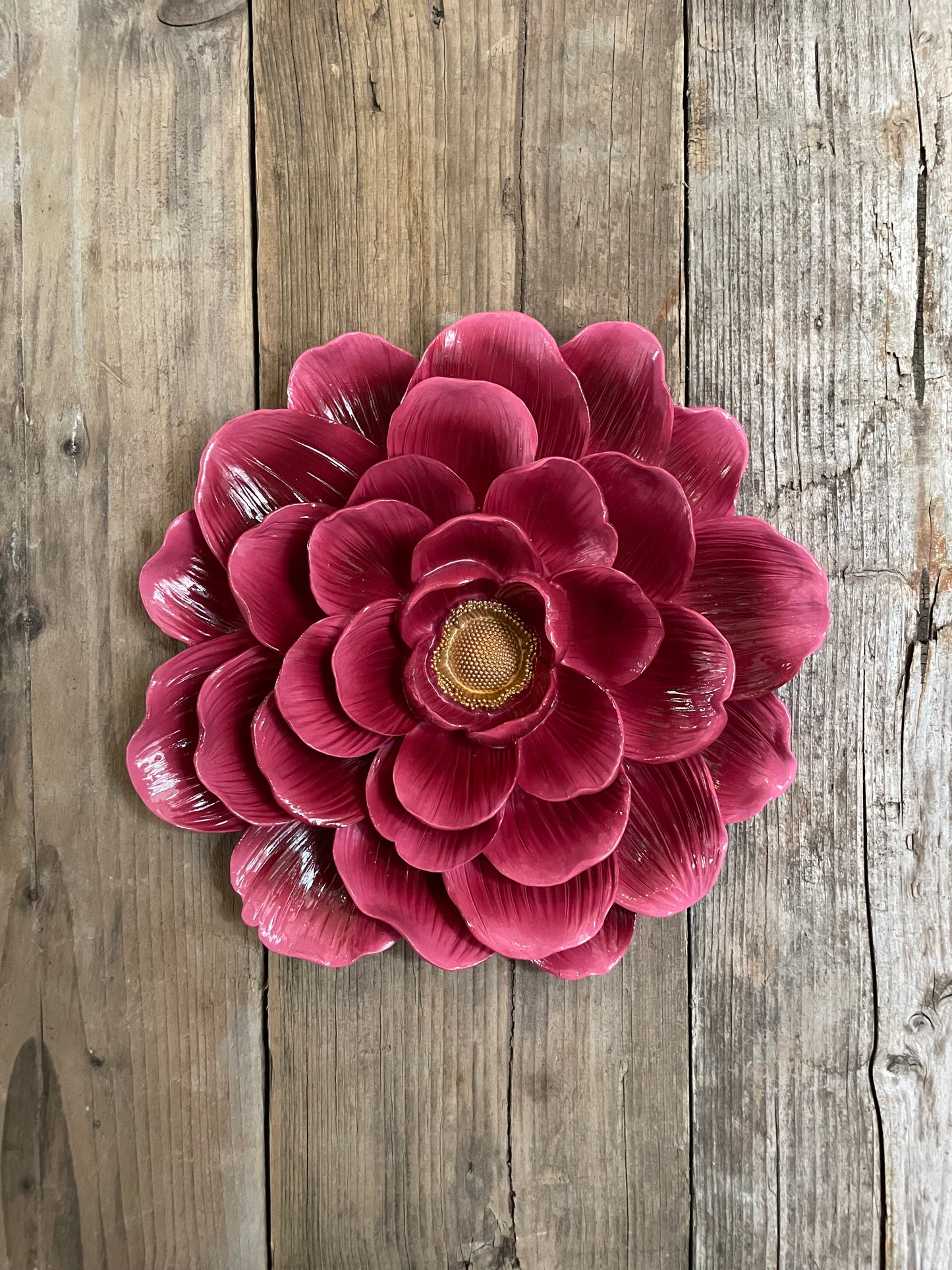 Wanddecoratie bloem