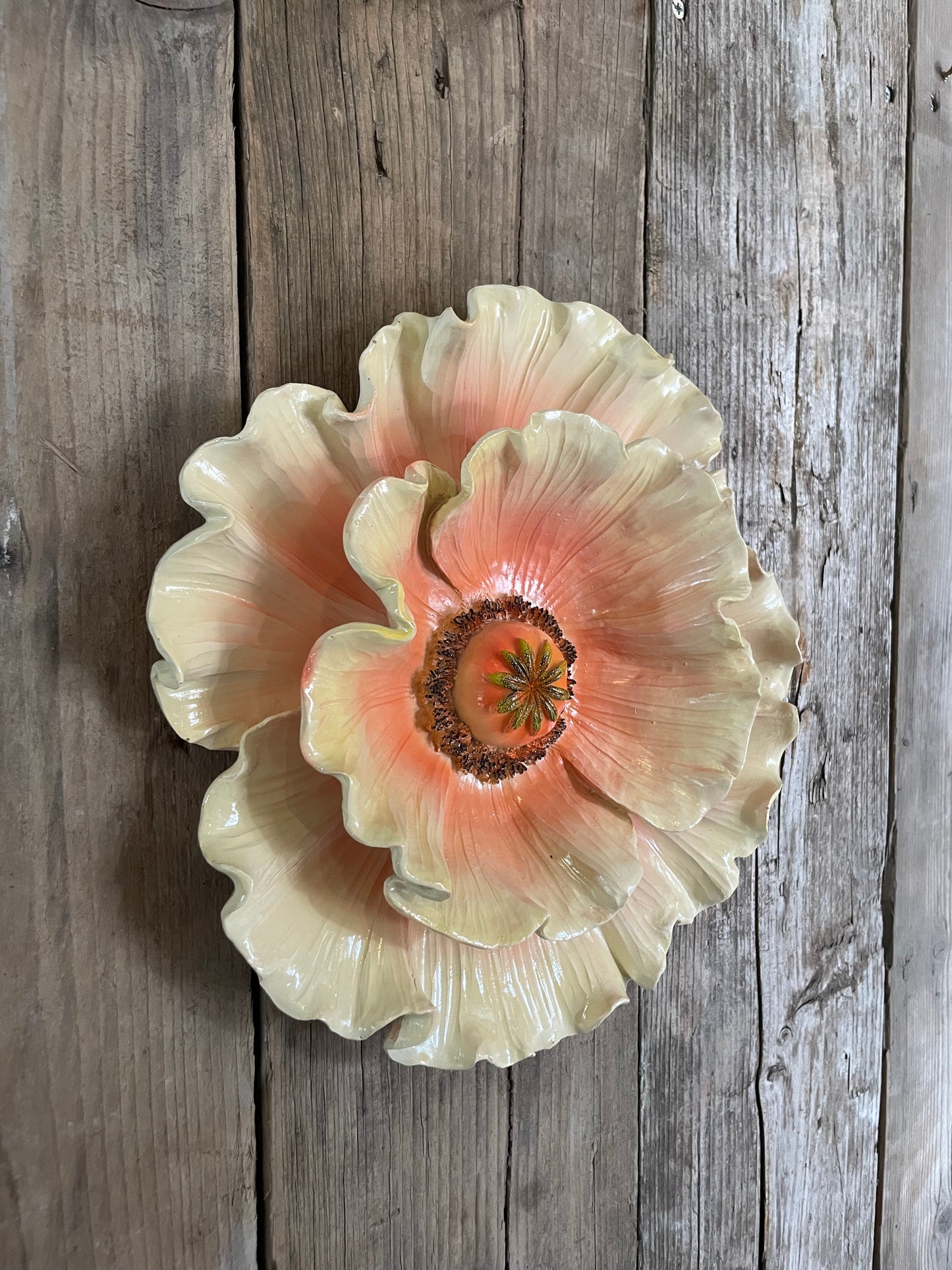 Wanddecoratie bloem