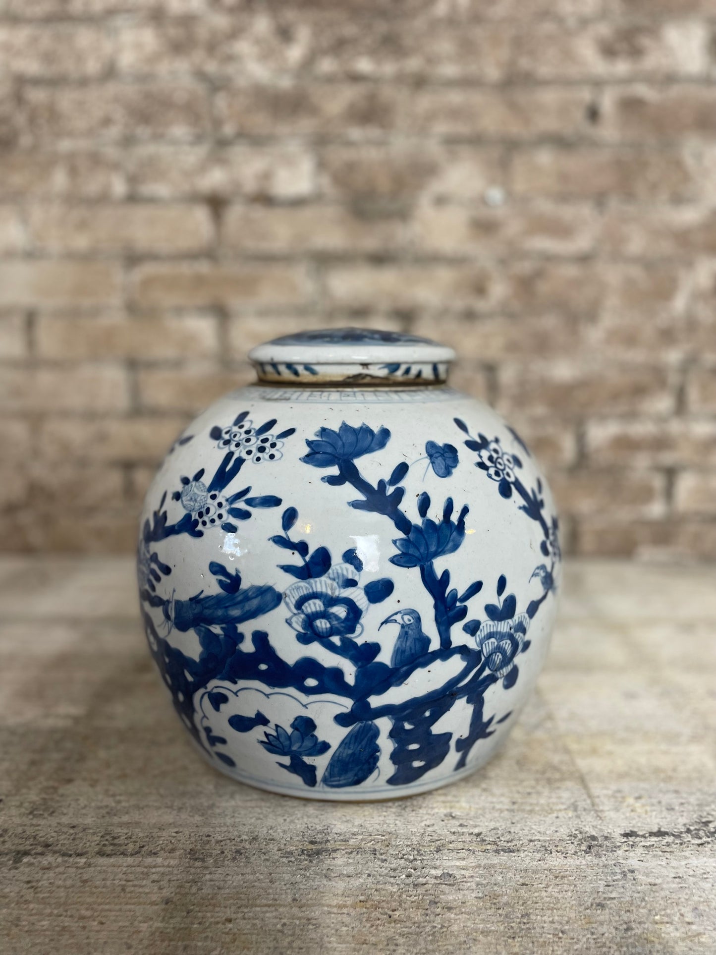 Chinese gemberpot old finish