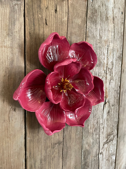 Wanddecoratie bloem